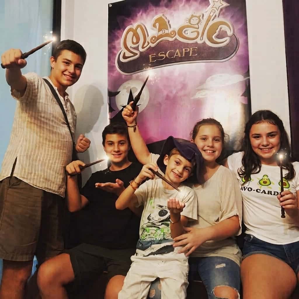 Escape room para niños y adolescentes