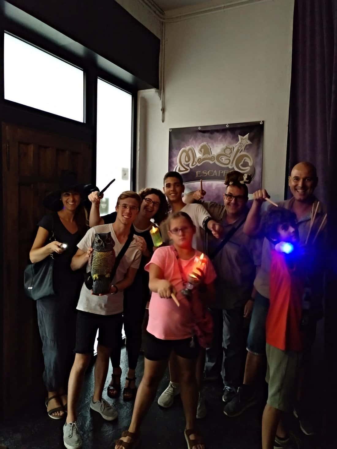 Escape room de magia para toda la familia